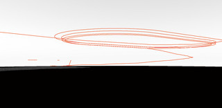 14─16──成田付近の航空機の軌跡をカシバードで描画