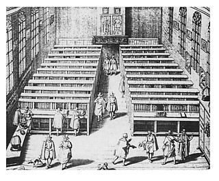 ライデン図書館（中世の図書館の一例）