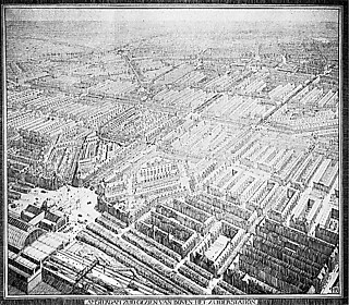 3──H・P・ベルラーヘ「南アムステルダム拡張計画」（鳥瞰図）1900-17