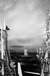 31. Y・タンギー「恐れ」（1949） 無機的な風景は、死への恐れか？