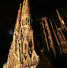 サグラダファミリア_Sagrada Familia, a la noche
