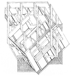 7──P・アイゼンマン《住宅3号》1971 『ポスト・モダニズムの建築言語』（1978）