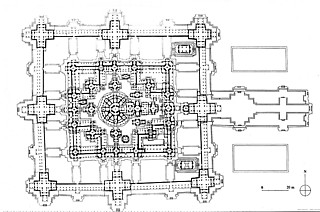 11──バイヨン寺院平面図