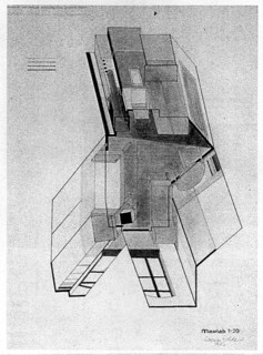 27──ローデによる「室内空間の習作」（1926）