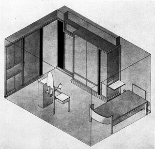 16──ブロイヤーによる「展示住宅婦人寝室」（1923）