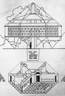 10──バックミンスター・フラー《ダイマキシオン・ハウス》 出典＝『建築20世紀』Part 1（新建築社、1991）