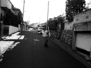 5──路上でのインラインスケート　撮影＝佐々木一圭