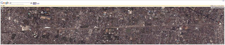 4──Google Mapで見た東京国分寺から三鷹周辺　ツールOnlineScreenを利用　©Google, The GeoInformation Group