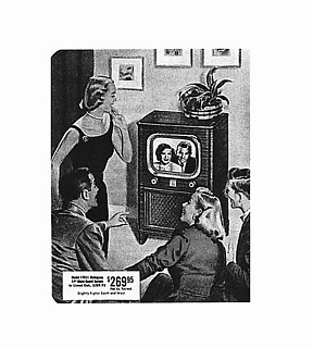9───モトロラ・テレビの広告、1951