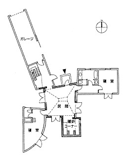 7───F.O.ゲ−リ−《ウィントンのゲストハウス》1987部屋の集合か、部屋の分裂か