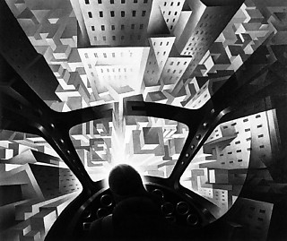 8──T・クラーリ「都市への急降下」1939