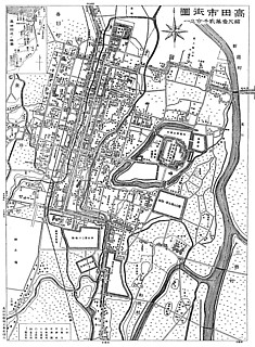 2──高田（上越） 旧城下町の外縁に位置する大規模な「栄町遊廓」。 戦後は「赤線」に移行。