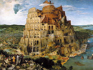4─ピーテル・ブリューゲル《バベルの塔》（1563） Web Gallery of Art, URL＝ http://www.wga.hu/index.html 建設中の光景が崩落しつつある廃墟のようにも見える矛盾