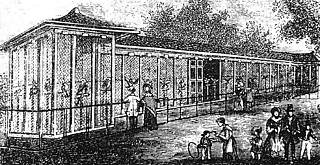4──ハゲタカ用の鳥小屋。1825年完成
