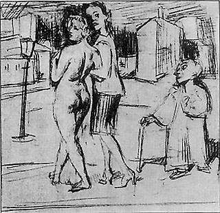 12──シュルツによる「大鰐通り」の挿絵