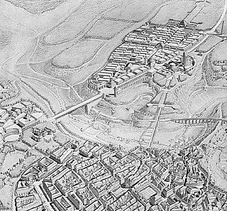 5──レオン・クリエ「ルクセンブルグの新街区」計画（1978）と 「旧街区」　“Leon Krier” (Academy Editions, 1984)